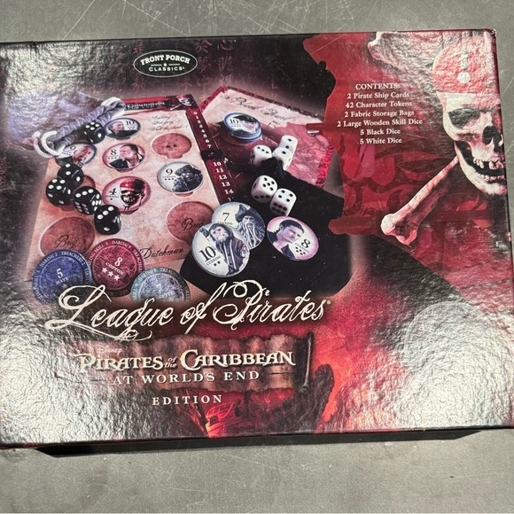 League of Pirates Pirates of the Caribbean At World's End Edition Game. Open Box - Picture 3 of 5